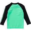 Sustainable LS Rash Top, Green Black - Rash Guards - 3 - thumbnail