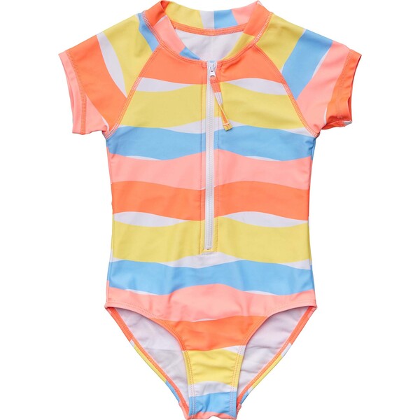 Snapper Rock NAVY ORCHID SS SURF SUIT