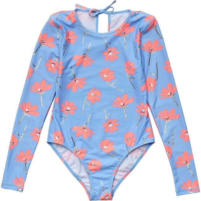 Beach Bloom Keyhole Surf Suit - One Pieces - 1