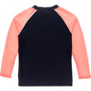 Surf School LS Rash Top, Navy Coral - Rash Guards - 3 - thumbnail