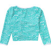 Spot Long Sleeve Wrap Crop Topm, Spearmint - Rash Guards - 3 - thumbnail