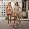 Triangle Bikini, Sunset Stripe - Two Pieces - 5 - thumbnail