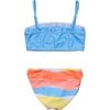 Good Vibes Frilled Bandeau Bikini - Two Pieces - 3 - thumbnail