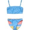 Good Vibes Frilled Bandeau Bikini - Two Pieces - 4 - thumbnail