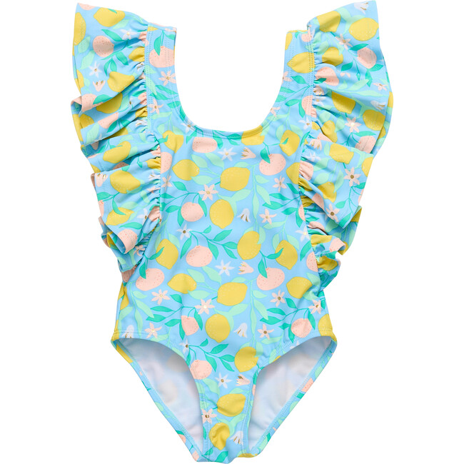Lemon Drops Wide Frill Swimsuit
