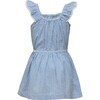 Cornflower Frilled Beach Dress - Cover-Ups - 3 - thumbnail