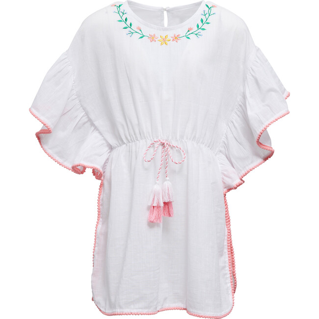 White Spring Fling Cover Up