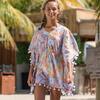 Boho Tropical Cover Up - Cover-Ups - 4 - thumbnail