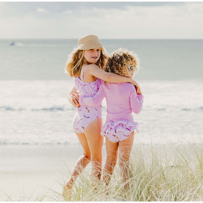 Diving Diva One  Shoulder Frill Swimsuit - One Pieces - 8