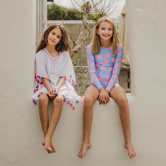 White Sherbet Tassel Cover Up - Cover-Ups - 5