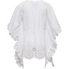Cesci White Eyelet Cover Up - Cover-Ups - 3