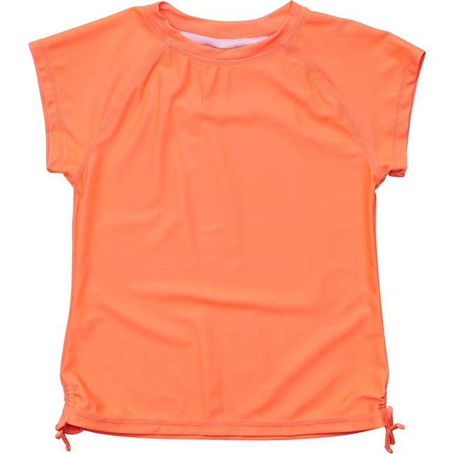 Tangerine SS Rash Top