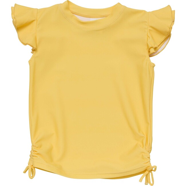 Marigold Sustainable Flutter Sleeve Rash Top