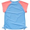 Cornflower Peach Sleeve SS Rash Top - Rash Guards - 3 - thumbnail