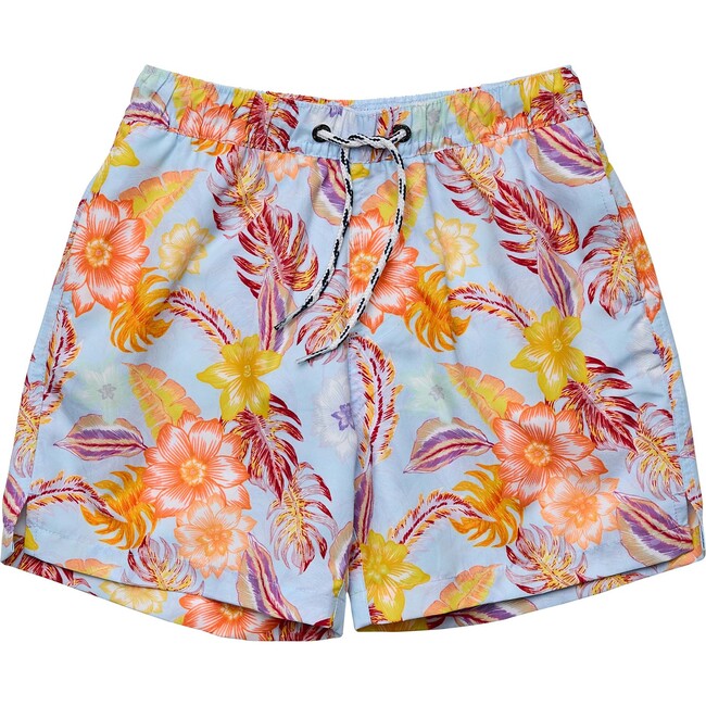 Boho Tropical Sustainable Volley Board Short - Swim Trunks - 1