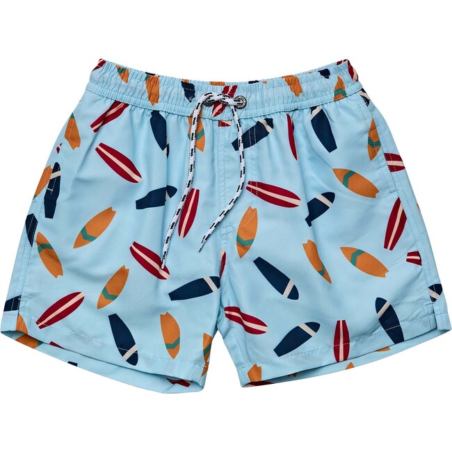 Retro Surf Volley Board Short - Swim Trunks - 1