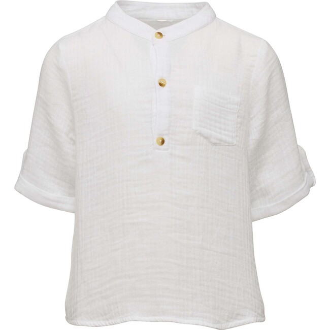 Frankie White Resort Shirt
