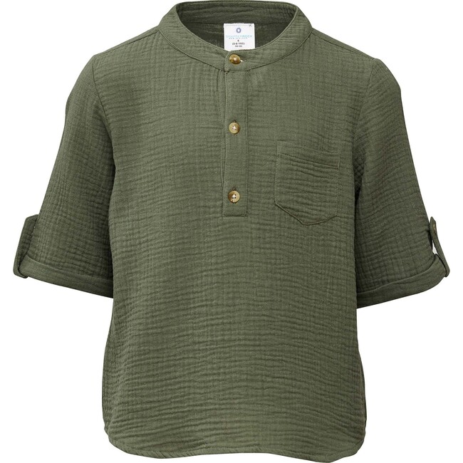 Frankie Safari Green Resort Shirt