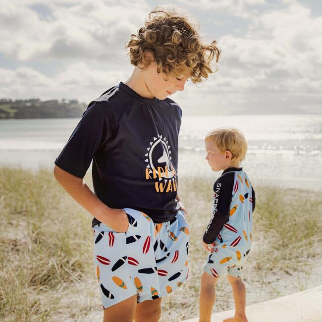Retro Surf Volley Board Short - Swim Trunks - 2