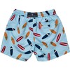 Retro Surf Volley Board Short - Swim Trunks - 3