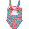Geo Melon Sustainable Tie Back Swimsuit - One Pieces - 3 - thumbnail