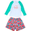 Geo Melon Sustainable LS Baby Set - Two Pieces - 1 - thumbnail
