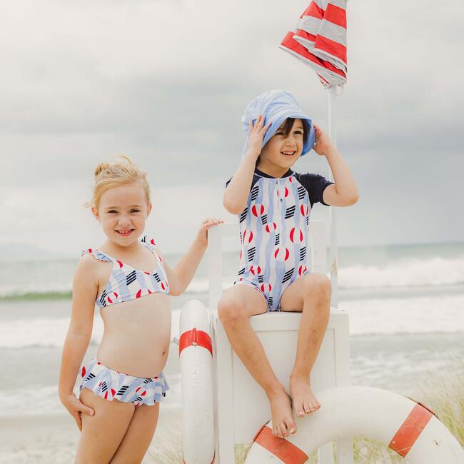 Beach Bounce Sustainable SS Sunsuit - One Pieces - 4