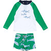 Reef Shark LS Baby Set - Two Pieces - 1 - thumbnail