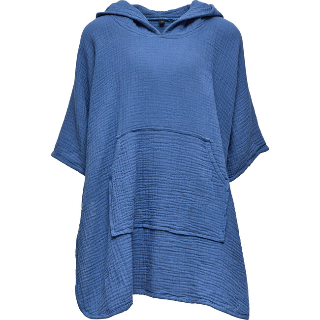 Denim Blue Beach Poncho