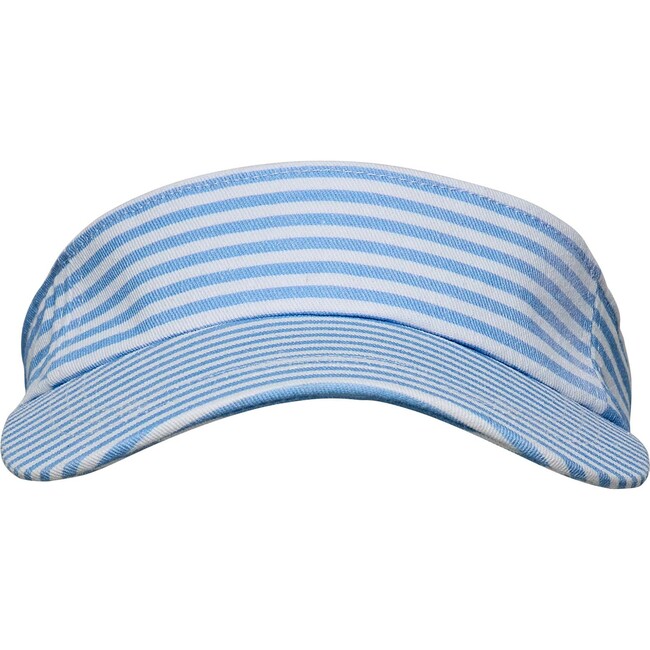 Cornflower & White Stripe Visor