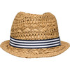 Beach Stripe Fedora - Hats - 1 - thumbnail