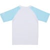 Light Blue Sleeve Sustainable SS Rash Top - Rash Guards - 3 - thumbnail