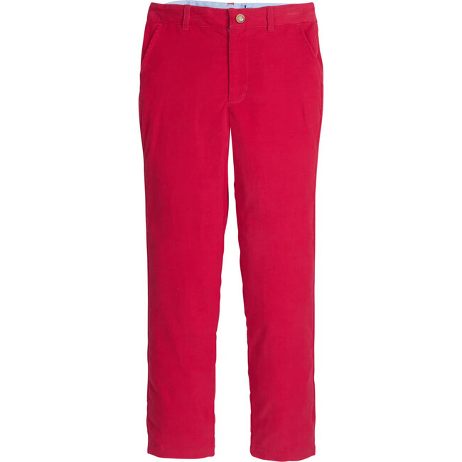 Classic Pant, Red Corduroy