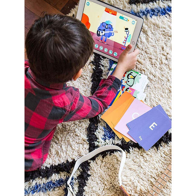 Loog Mini 3-String Electric Guitar, Red - Musical - 3