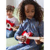 Loog Mini 3-String Electric Guitar, Red - Musical - 2 - thumbnail