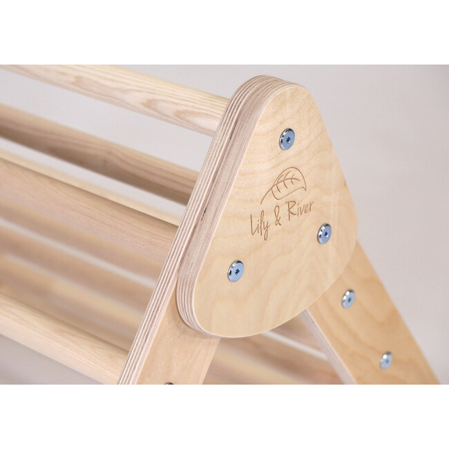 Little Climber with Rockwall, Birch/Natural - Activity Gyms - 2