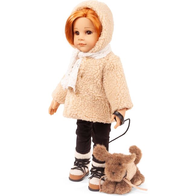 Hannah Loves Her Puppy Dog 19.5" Multi-Jointed Standing Doll Playset - Dolls - 3