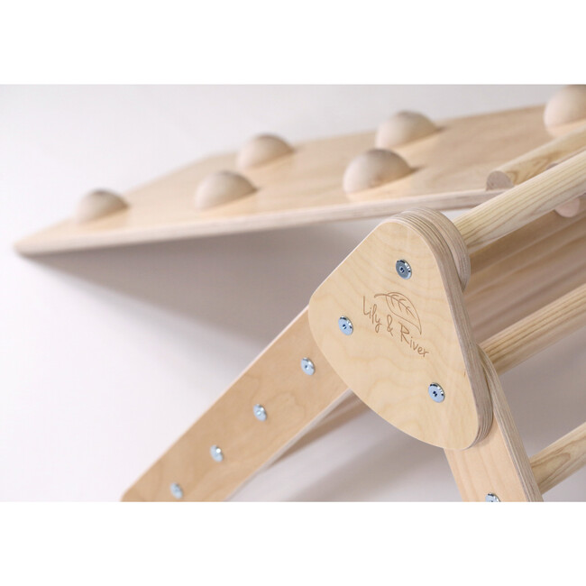 Little Climber with Rockwall, Birch/Natural - Activity Gyms - 4