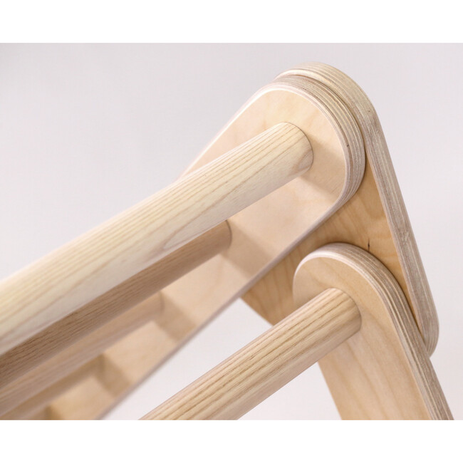 Little Climber with Rockwall, Birch/Natural - Activity Gyms - 6