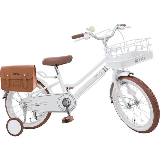 16" Kids Bike, Gentle White