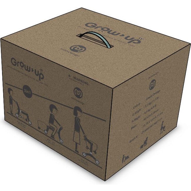 GROW UP Baby Walker - Push & Pull - 9