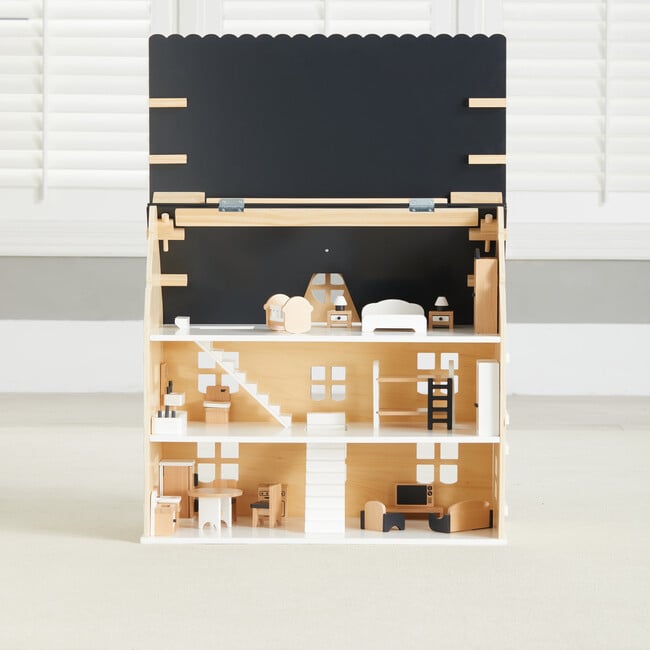 Dollhouse, Natural - Dollhouses - 4