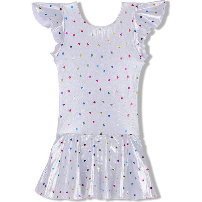 Hearts Shimmer Twirl Dress