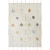 Washable Play Rug Wildflowers 4' x 5' 3", Natural - Rugs - 1 - thumbnail