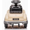 6V Mercedes Benz 300S 1 Seater Mini Ride-On Car for Kids (Beige) - Ride-Ons - 2