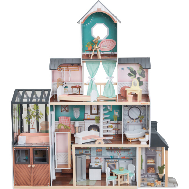 Celeste Mansion Dollhouse with EZ Kraft Assembly™ - Dollhouses - 4