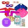Ultimate Superhero Costume Gift Set, Red Pink - Costumes - 2 - thumbnail