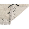 Bereber Rhombs Washable Rug, Natural - Rugs - 5 - thumbnail