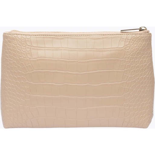 Insulated Small Snack Pouch, Cream Croc - Lunchbags - 3