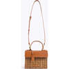 Mini Insulated Hand-Woven Wicker Lunchbox, Brown - Lunchbags - 4